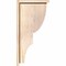 Ekena Millwork Ridgewood Smooth Corbel w/Backplate, Douglas Fir, 5 1/2"W x 12"D x 24"H COR06X12X24RID01SDF - alternate 3
